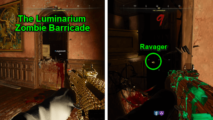 Zombie Barricade the Luminarium