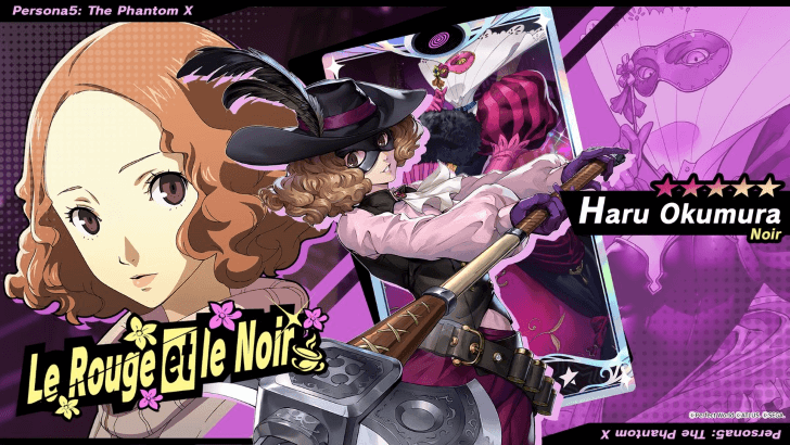 Persona 5 X - Haru Promo Banner