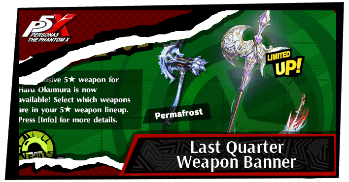 Persona 5 The Phantom X Last Quarter