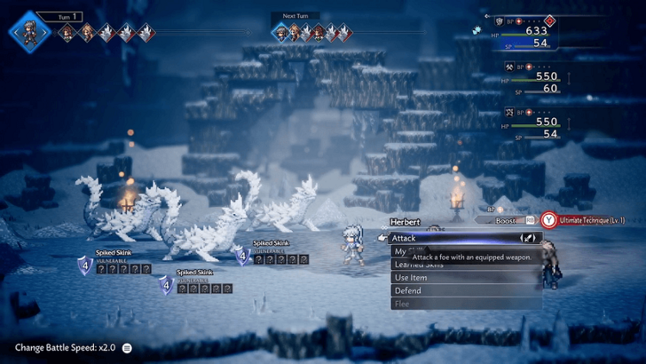 Spiked Spinks Boss Fight