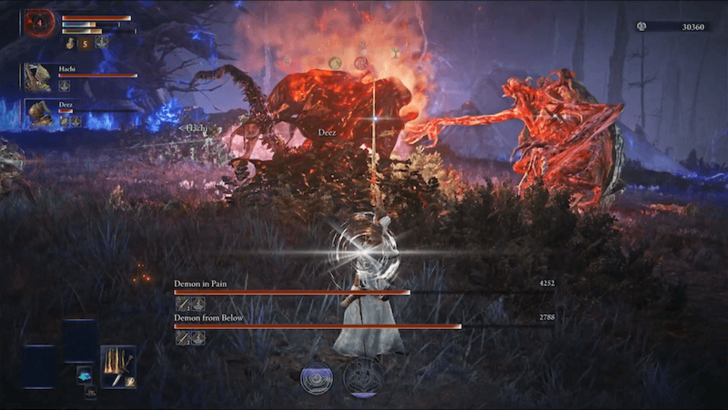 Demon in Pain and Demon form Below Die Last