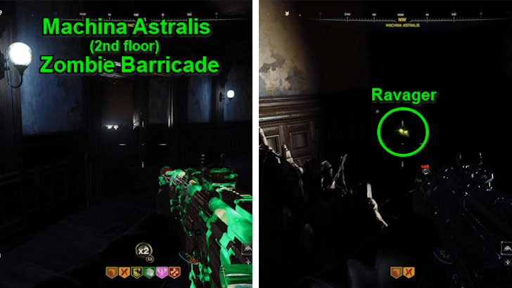 Zombie Barricade Machina Astralis 2nd Floor West
