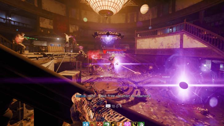 Oscar Appearing on Easter Egg Steps