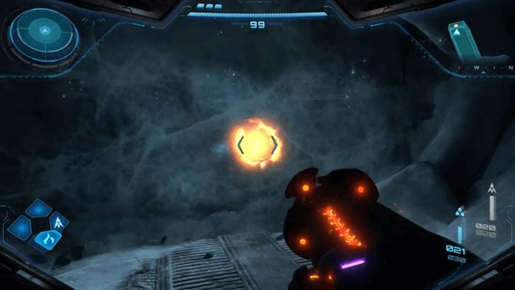 Aim a Fire Shot at Ice Wall to Reach Ice Belt