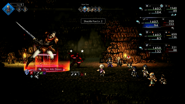 Octopath Traveler 0 - Atk Debuff