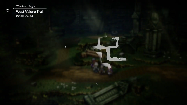Octopath Traveler 0 - Lumber x5 Treasure Location