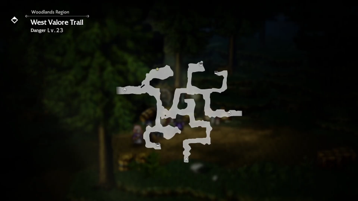 Octopath Traveler 0 - Metal x3 Treasure Location