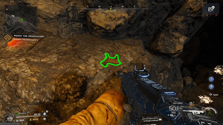 Interact with the goat item