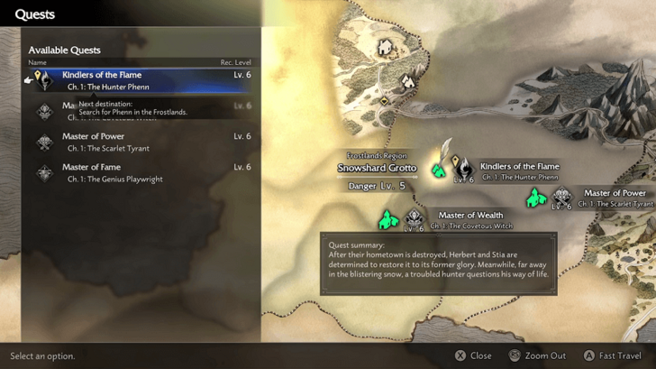 Kindlers of the Flame Quest Log