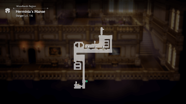 Octopath Traveler 0 - Iron Fan x1 Treasure Location