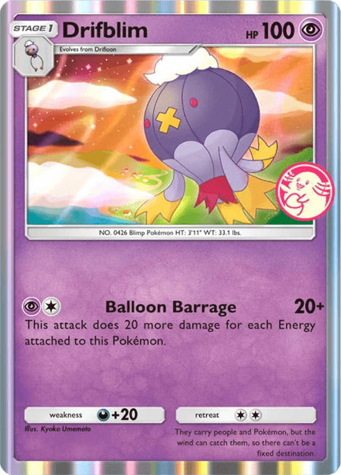 Pokemon TCG Pocket - P-B 010 Drifblim