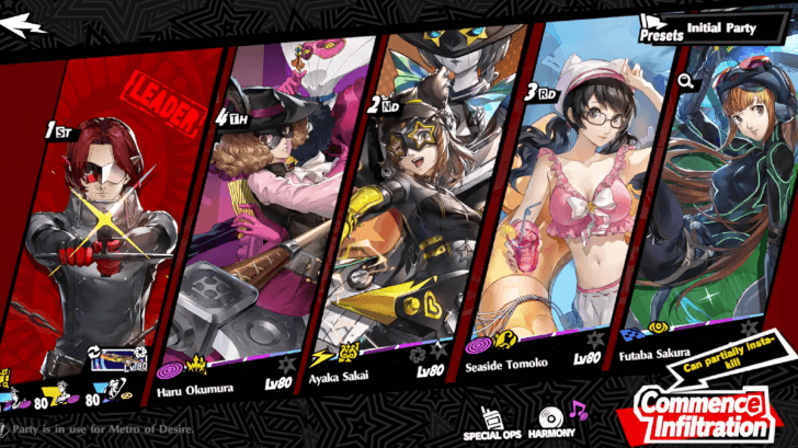 Persona 5 X - DIfficulty 7 Instakill