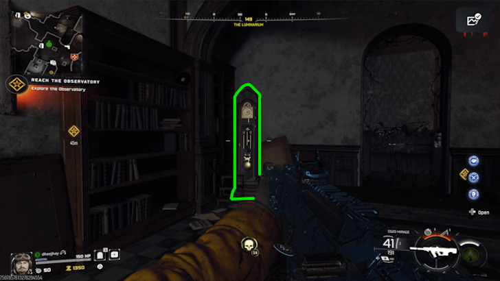 Clock in the Luminarium