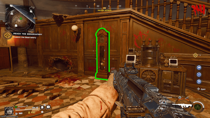 Clock in Machina Astralis Ground Floor