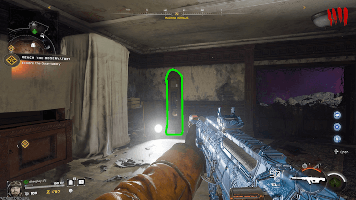 Clock in Machina Astralis First Floor