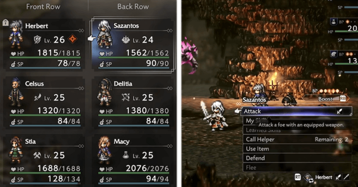 Sazantos Party Member