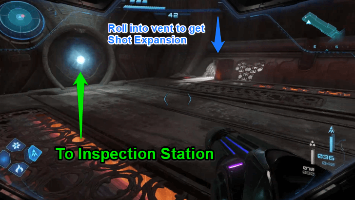 Shot Expansion in Vent