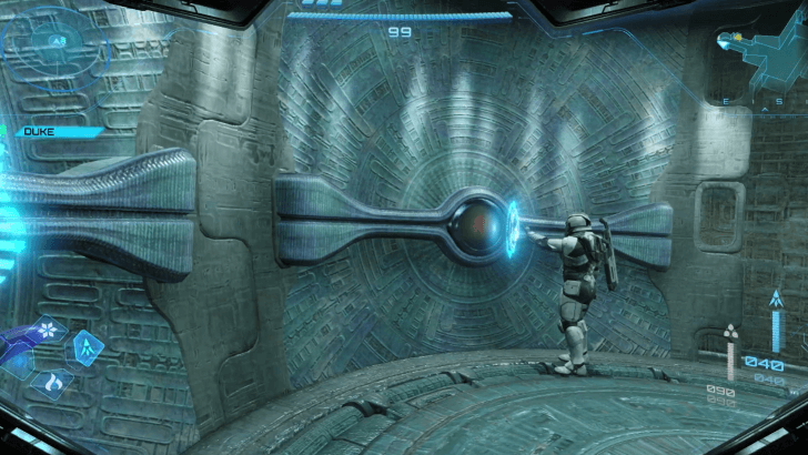 Open the Security Gate with Duke