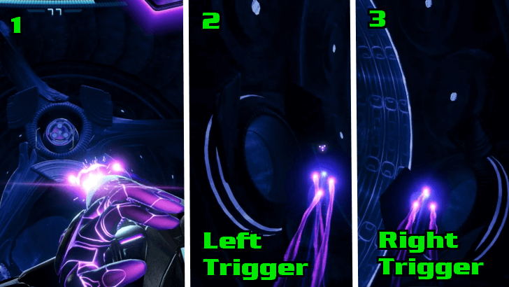 Aim Control Beam at Turbine Triggers