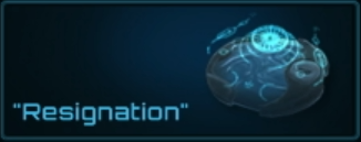 “Resignation”