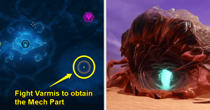 Mech Part at Federation Wreckage Site