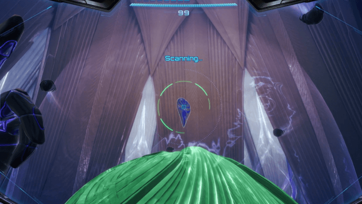 Scan Chip on Top of Sphere