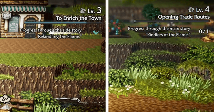 Wishvale Town Objectives to Level 4