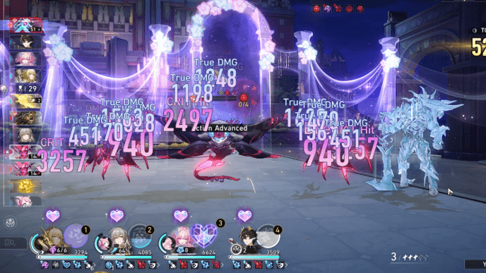 Star Rail - Memory of Chaos Stage 11 - Focus on Lady of Crashing Waves and Servant of Tides