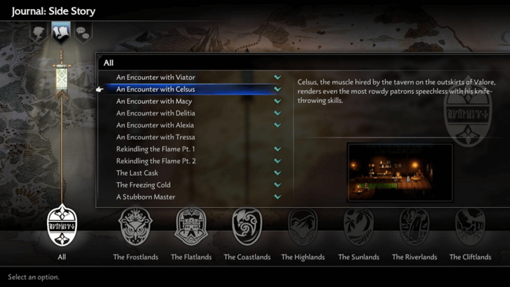 Side Stories in Journal