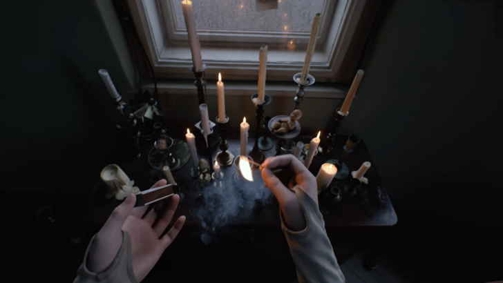 OD Knock Trailer Lighting Candles