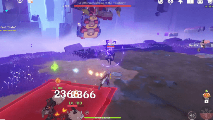 Genshin - The Solution of Fate 6 - Defeat enemies and avoid getting hit