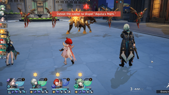 Honkai Star Rail - MoC Version 3.7 Stage 9 - Defeat Meteoric Eagles To Dispel Aquila