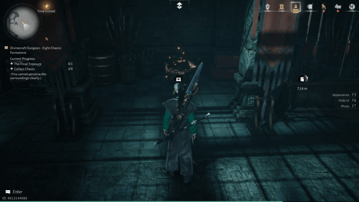 Divine Craft Dungeon - Eight Chaotic Formations Chest Location (4)