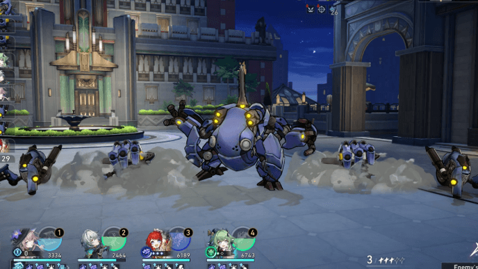 Honkai Star Rail - MoC Version 3.7 Stage 7 - Attack the Small Automaton Enemies First