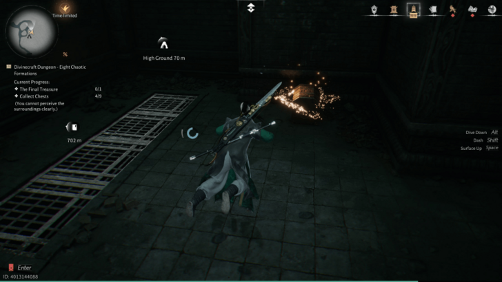 Divine Craft Dungeon - Eight Chaotic Formations Chest Location (5)