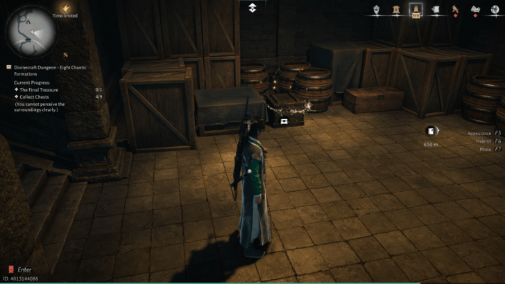Divine Craft Dungeon - Eight Chaotic Formations Chest Location (6)