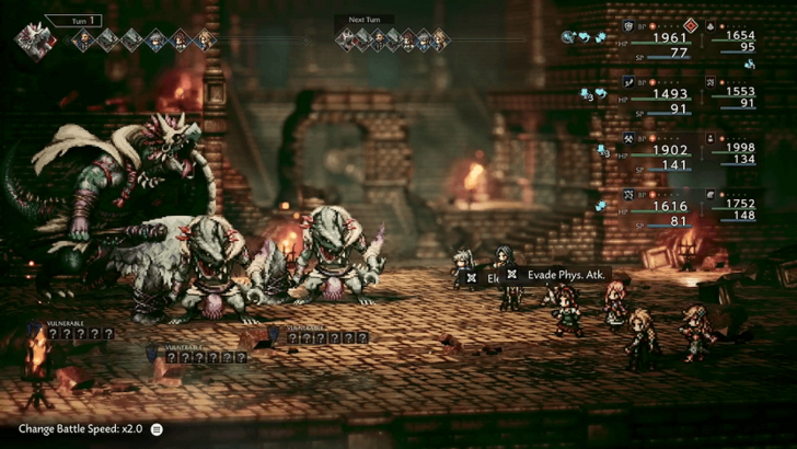 Lizardmen Leader Boss Fight