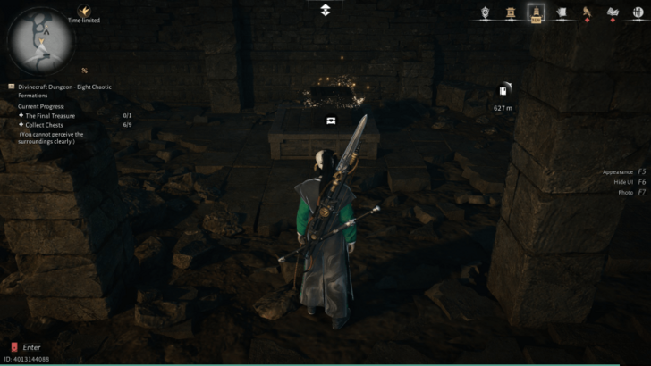 Divine Craft Dungeon - Eight Chaotic Formations Chest Location (8)