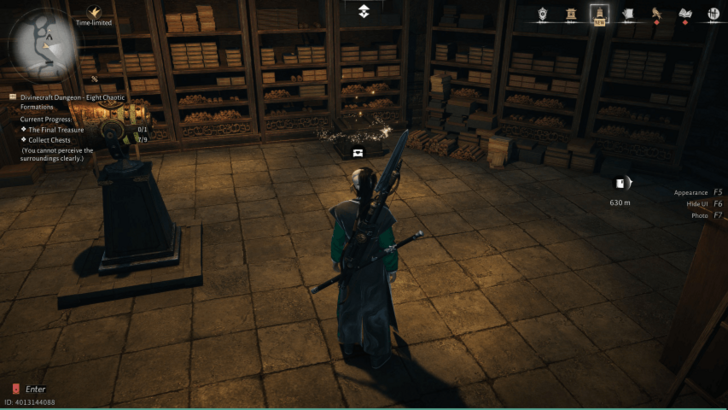 Divine Craft Dungeon - Eight Chaotic Formations Chest Location (9)