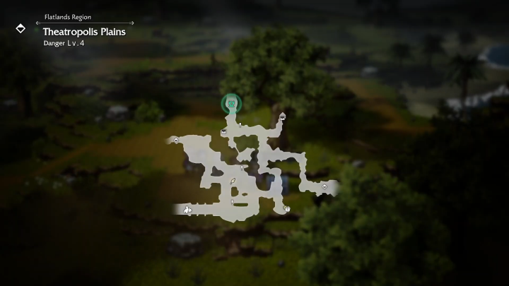 Octopath Traveler 0 - Blue Chest Treasure Location