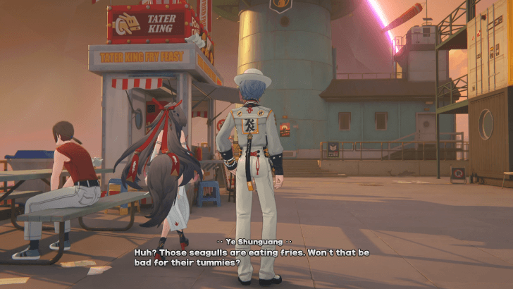 Go to the Fries Stand with Ye Shunguang