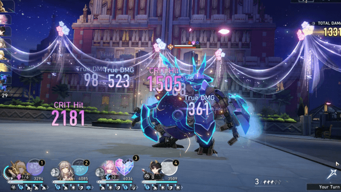 Honkai Star Rail - MoC Version 3.7 Stage 1 - Defeat Everwinter Shadewalkers First