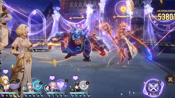 Honkai Star Rail - MoC Version 3.7 Stage 1 - Cleanse Silent Ban