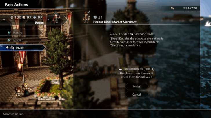 Harbor Black Market Merchant