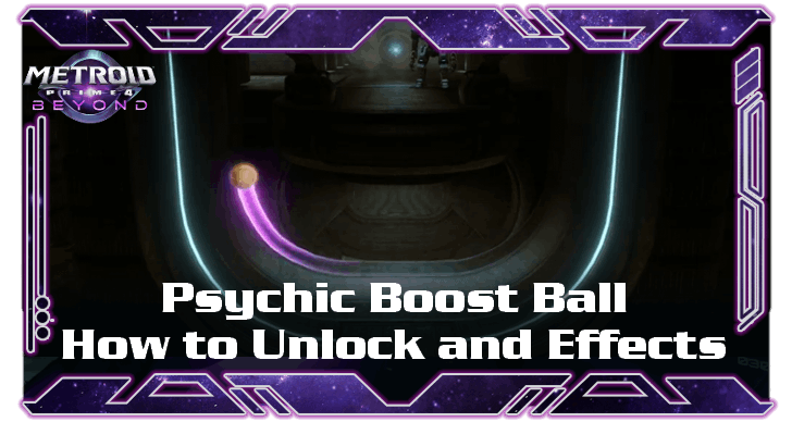 Metroid Prime 4 Beyond - Psychic Boost Ball