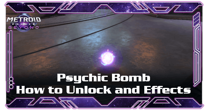 Metroid Prime 4 Beyond - Psychic Bomb