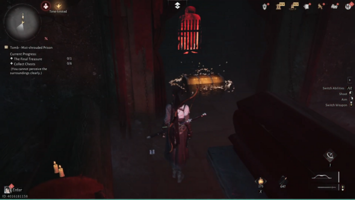 Divine Craft Dungeon - Tomb-Mist-Shrouded Prison Chest Location (1)