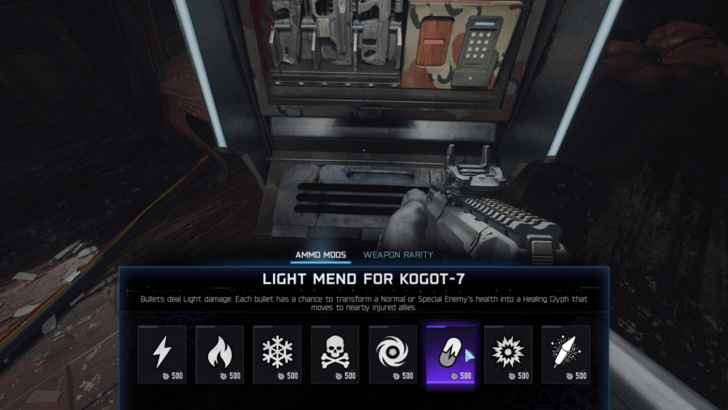 Light Mend Arsenal Machine