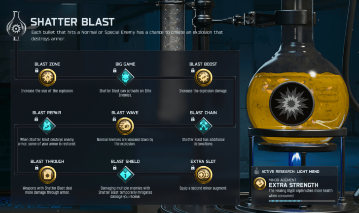 Shatter Blast Unlock