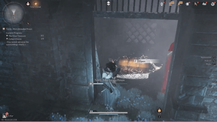 Divine Craft Dungeon - Tomb-Mist-Shrouded Prison Chest Location (5)